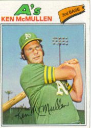 1977 Topps Baseball Cards      181     Ken McMullen
